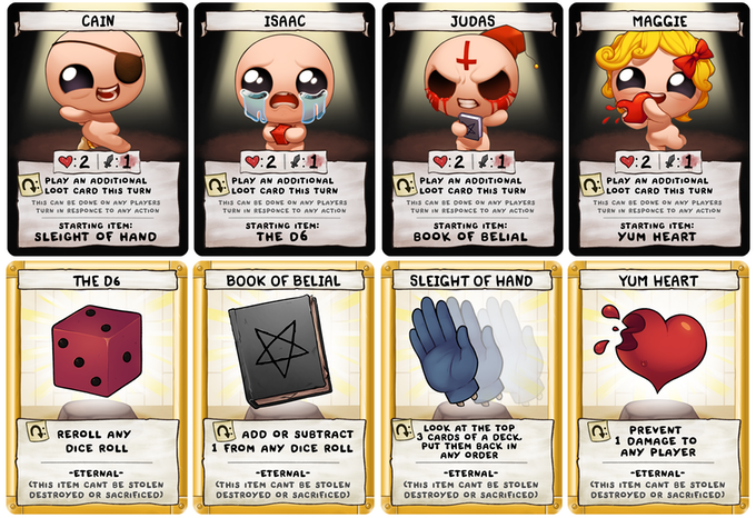 binding of isaac card The Binding Of Isaac: Four Souls: Anniversary Booster Pack main image 0