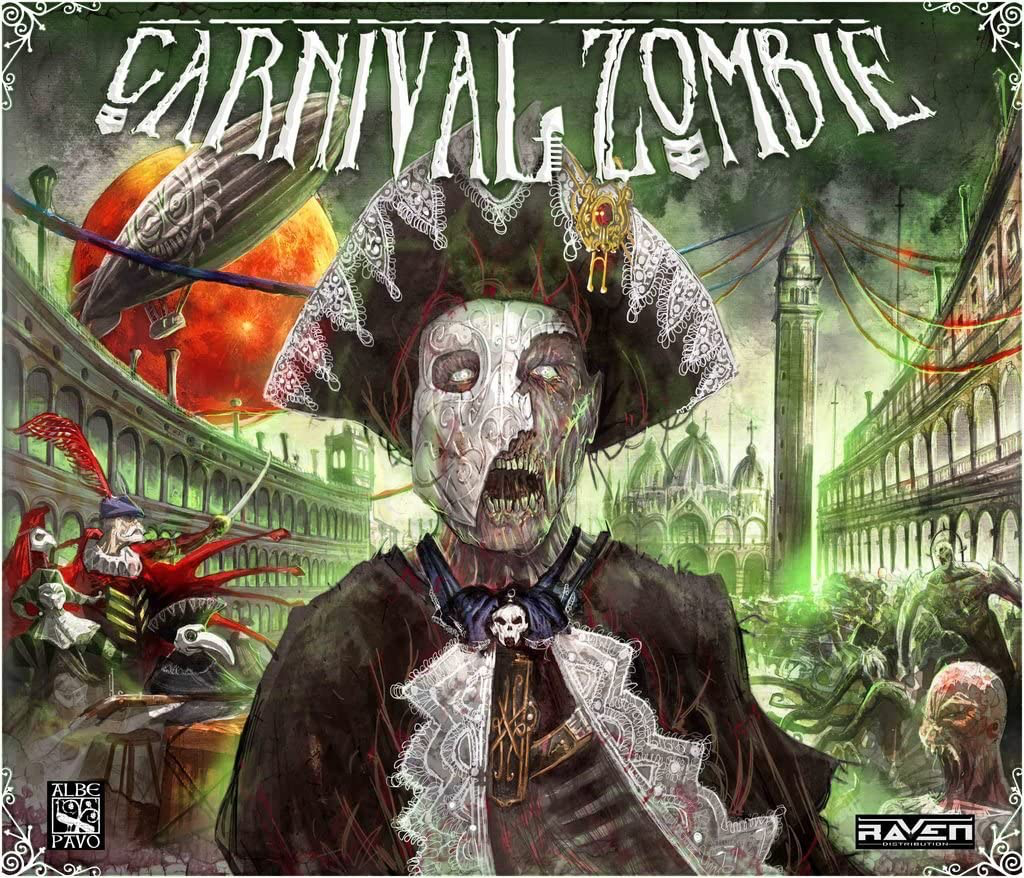 The box for Carnival Zombie