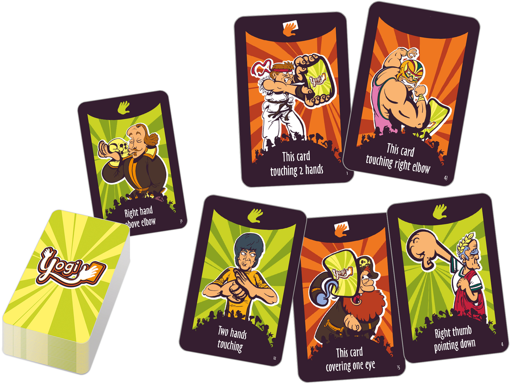 Yogi is the card game spin on ‘Twister without the mat’ sure to put you In a Bind