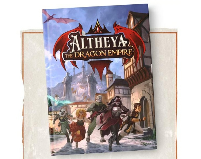 Altheya The Dragon Empire - A High-Fantasy 5E Setting cover