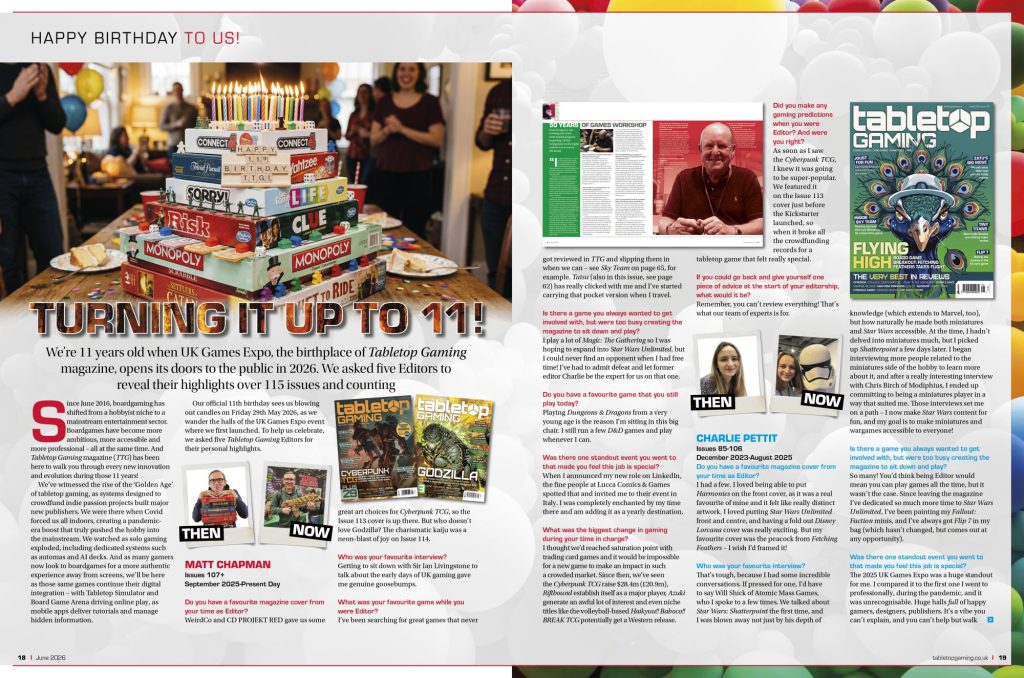 Tabletop Gaming - Tabletop Gaming Issue 115 is out today: Happy Birthday to us!