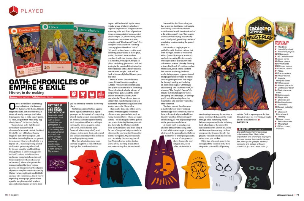 Tabletop Gaming - Celebrate Tabletop Gaming Magazine’s 11th Birthday with Former Editor Christopher John