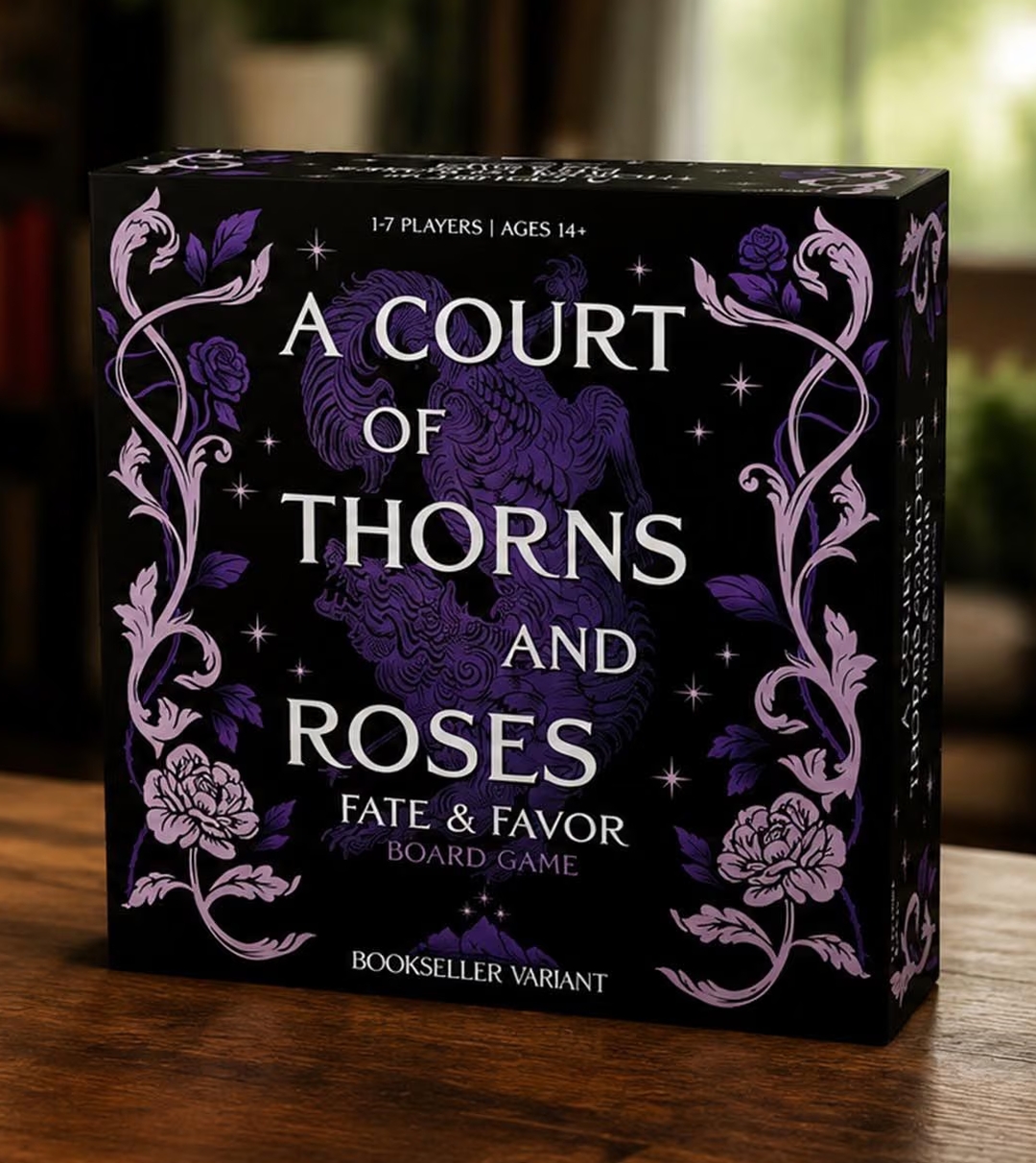 A Court of Thorns and Roses favours a new strategy board game