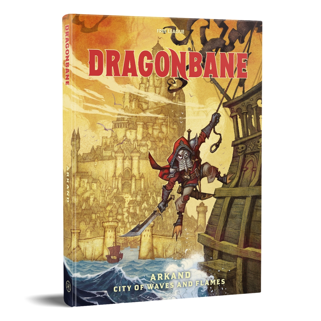 Dragonbane: Arkand RPG City Guide Review