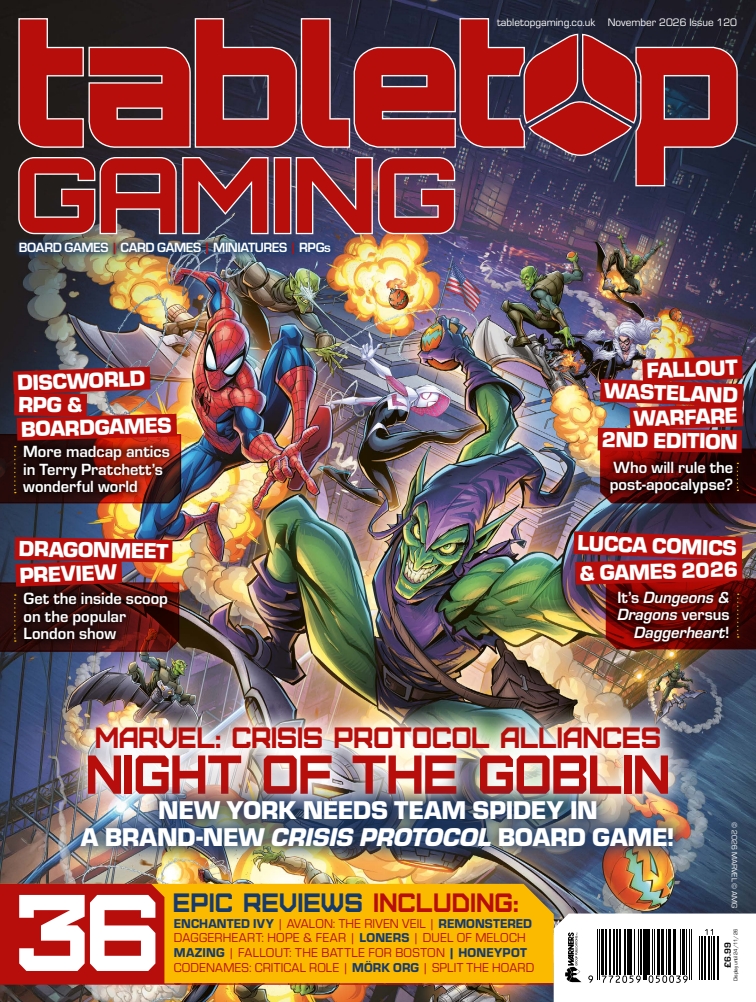 Tabletop Gaming Issue 120 is out now: See Lucca Comics & Games and Dragonmeet previews